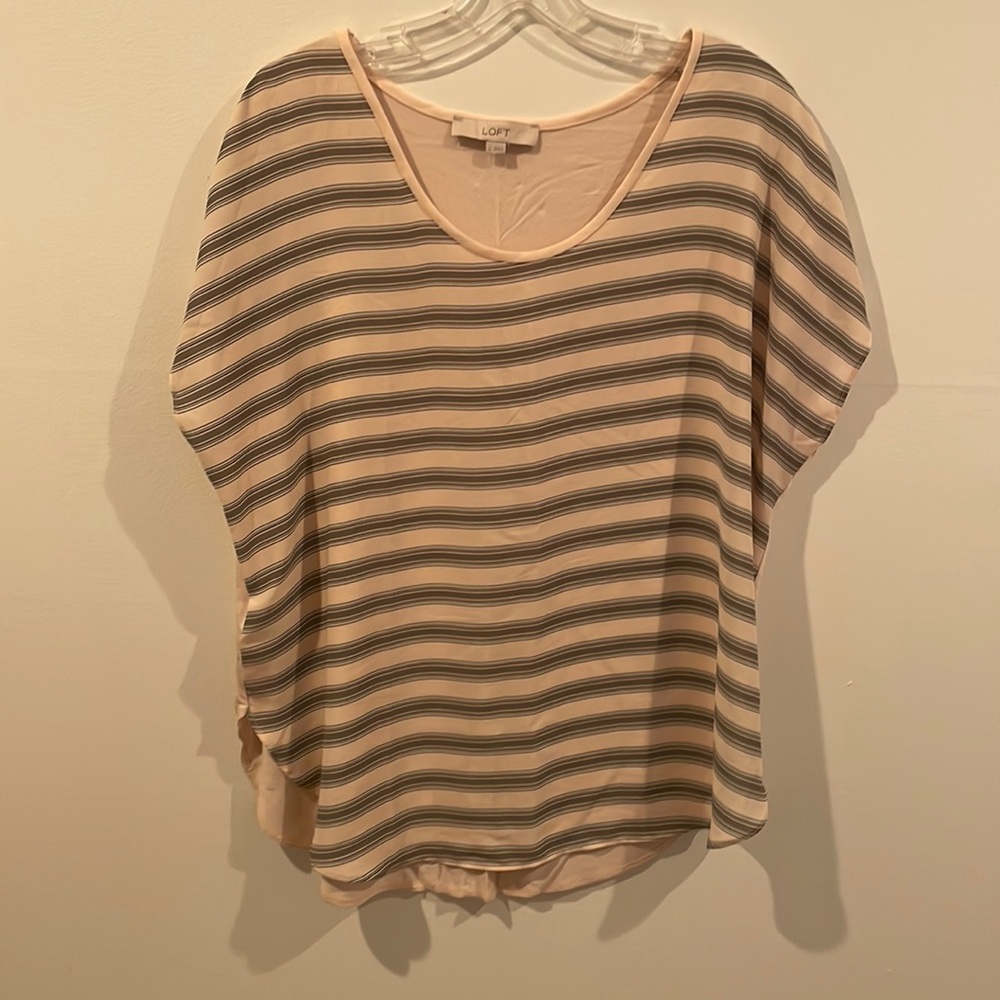 LOFT striped top